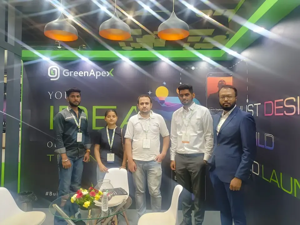 The Seospidy team at the Convention of Digital Entrepreneurs, Pragati Maidan, New Delhi